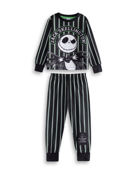 Disney NMBC Unisex Kids Black Multi-Pack of 2 Long Sleeve Long Leg Pyjama Set