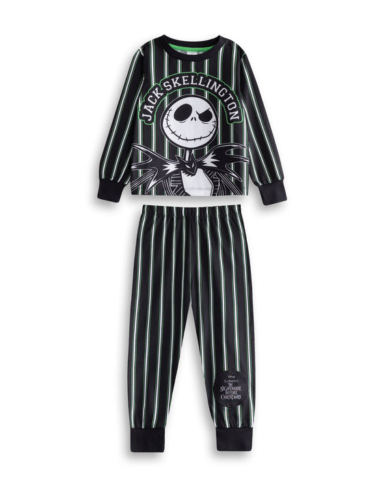 Disney NMBC Unisex Kids Black Multi-Pack of 2 Long Sleeve Long Leg Pyjama Set