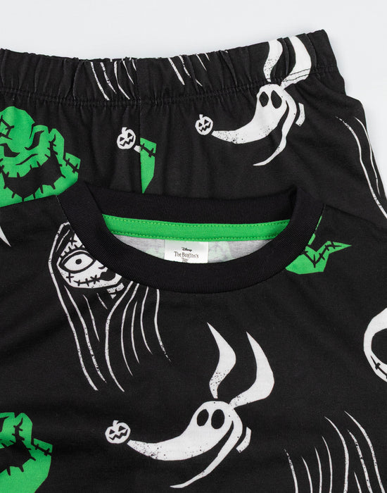 Disney NMBC Unisex Kids Black Multi-Pack of 2 Long Sleeve Long Leg Pyjama Set