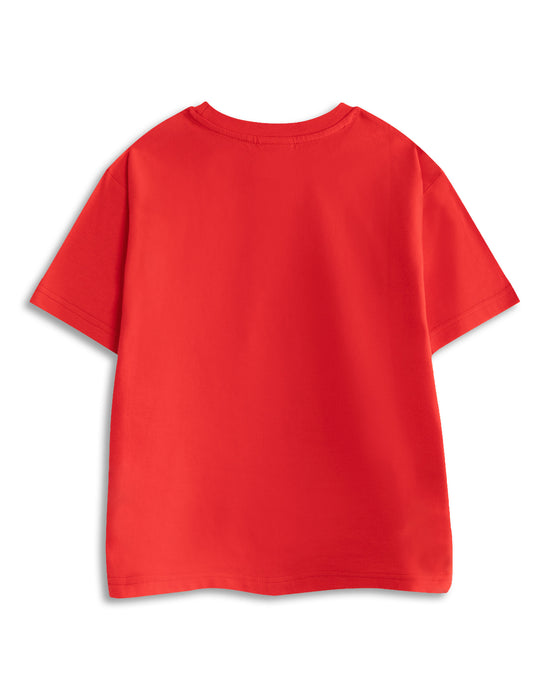 Arsenal Logo Boys Red Short Sleeve Long Leg Pyjama Set