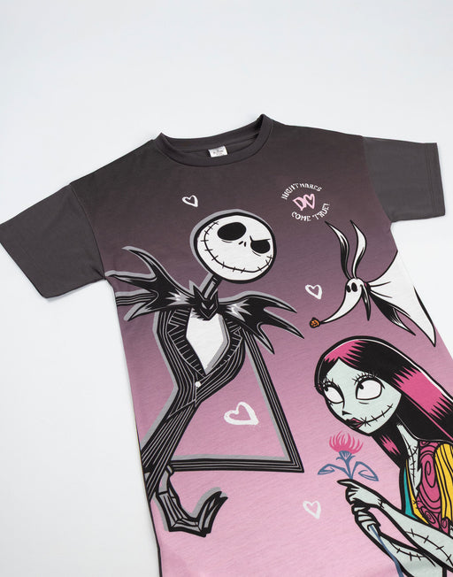 Disney NMBC Girls Multicoloured Multi-Pack of 2 Short Sleeve Nightdress