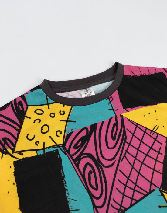 Disney NMBC Girls Multicoloured Multi-Pack of 2 Short Sleeve Nightdress