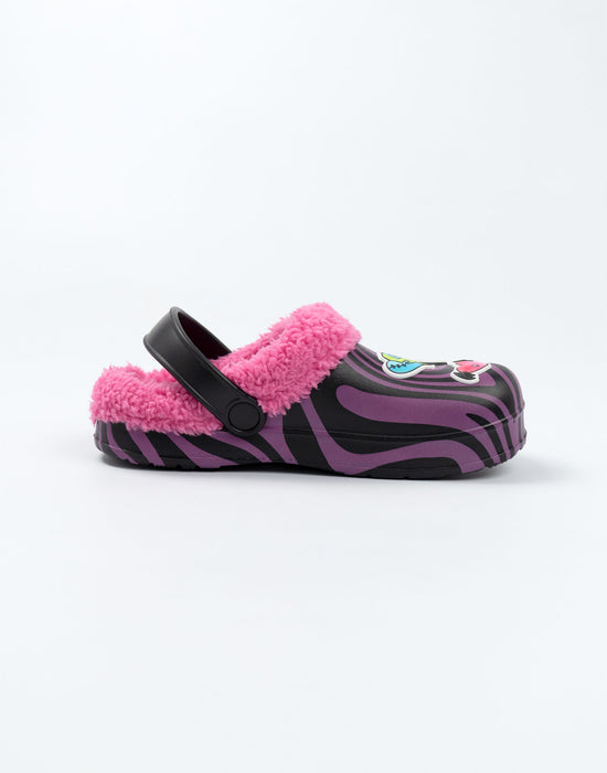 Monster High Heart Badges Girls Pink Clogs