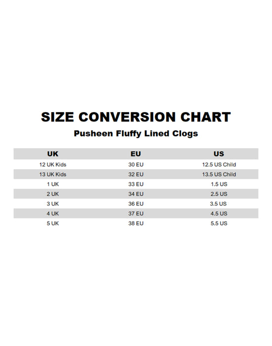 Pusheen Heart Girls Purple Clogs