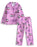 Monster High Character Girls Pink Long Sleeve Long Leg Pyjama Set