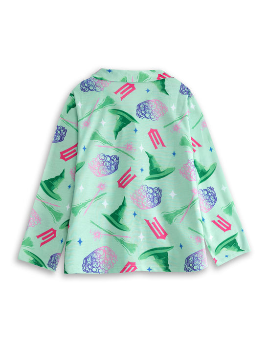 Wicked Character Girls Pink Long Sleeve Long Leg Pyjama Set