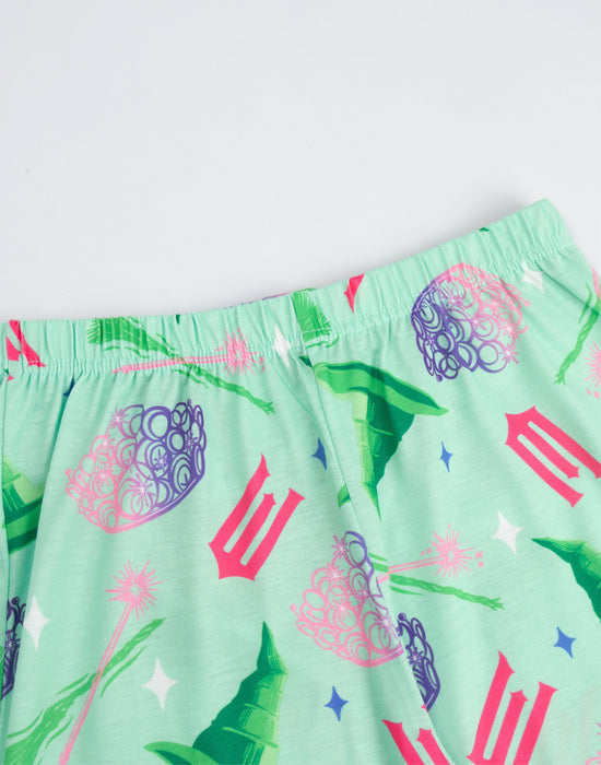 Wicked Character Girls Pink Long Sleeve Long Leg Pyjama Set