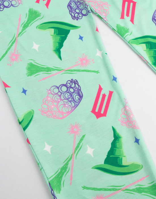 Wicked Character Girls Pink Long Sleeve Long Leg Pyjama Set