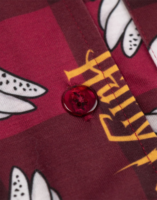 Harry Potter Character Girls Red Long Sleeve Long Leg Pyjama Set