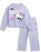 Monster High Fangtastic Girls Purple Sweatshirt and Joggers Set