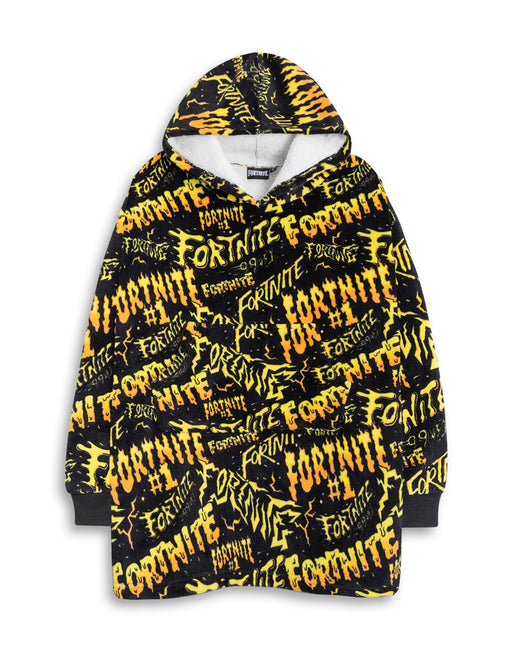 Fortnite Character Unisex Kids Multicoloured Blanket Hoodie