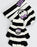 Monster High Character Girls Multicoloured Beanie and Gloves Set
