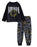 Nirvana Logo Unisex Kids Black Long Sleeve Long Leg Pyjama Set