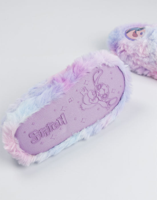 Lilo & Stitch Heart Character Girls Multicoloured Mule Slippers