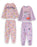 Peppa Pig Character Girls Multicoloured Long Sleeve Long Leg Pyjama Set