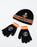 Naruto Character Boys Black Beanie and Gloves Set