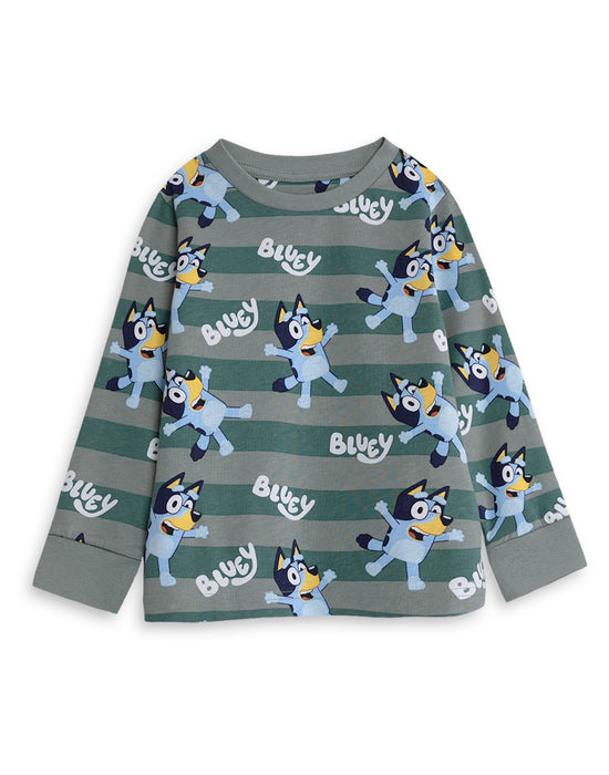 Bluey Character Boys Multicoloured Multi-Pack of 2 Long Leg Pyjama Set