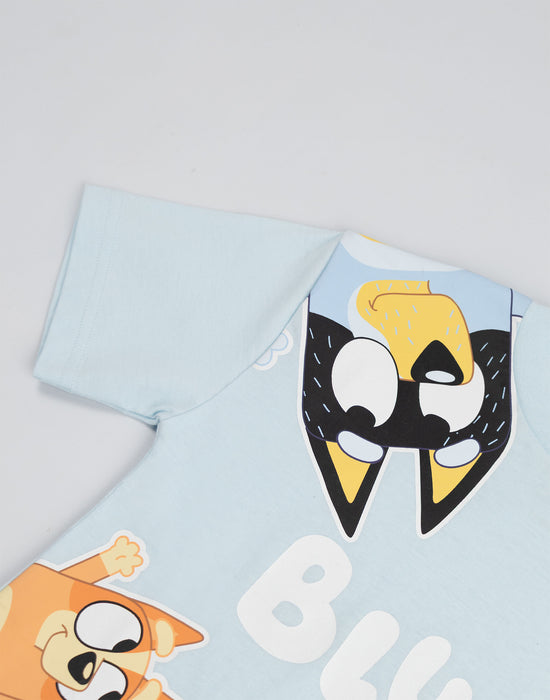 Bluey Character Boys Multicoloured Multi-Pack of 2 Long Leg Pyjama Set