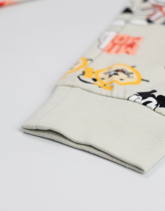 Disney Mickey Mouse Boys Blue Long Sleeve Long Leg Pyjama Set