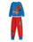 Marvel Spiderman Boys Multicoloured Multi-Pack of 2 Long Sleeve Long Leg Pyjama Set