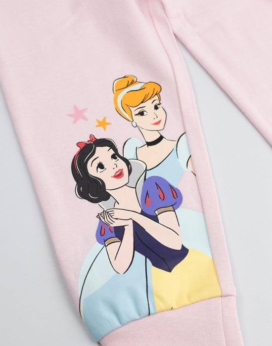 Disney Princess Girls Multicoloured Multi-Pack of 2 Long Sleeve Long Leg Pyjama Set
