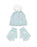 Disney Frozen Girls Blue Beanie and Gloves Set