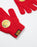 Marvel Ironman Boys Red Beanie and Gloves Set