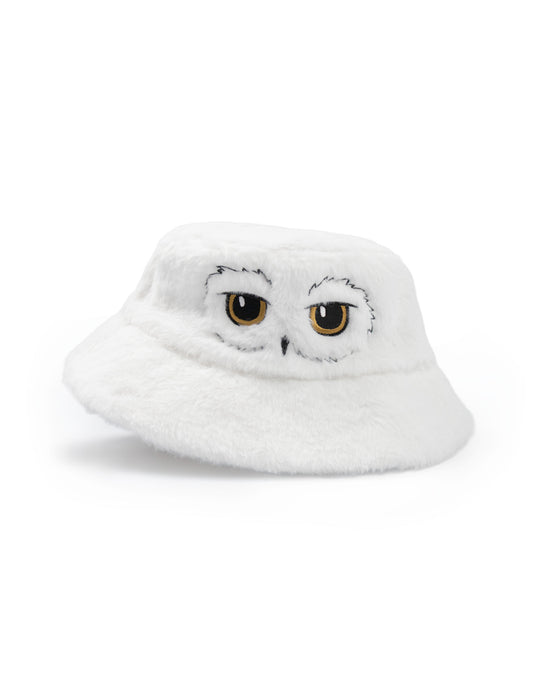 Harry Potter Hedwig Unisex Kids White Bucket Hat