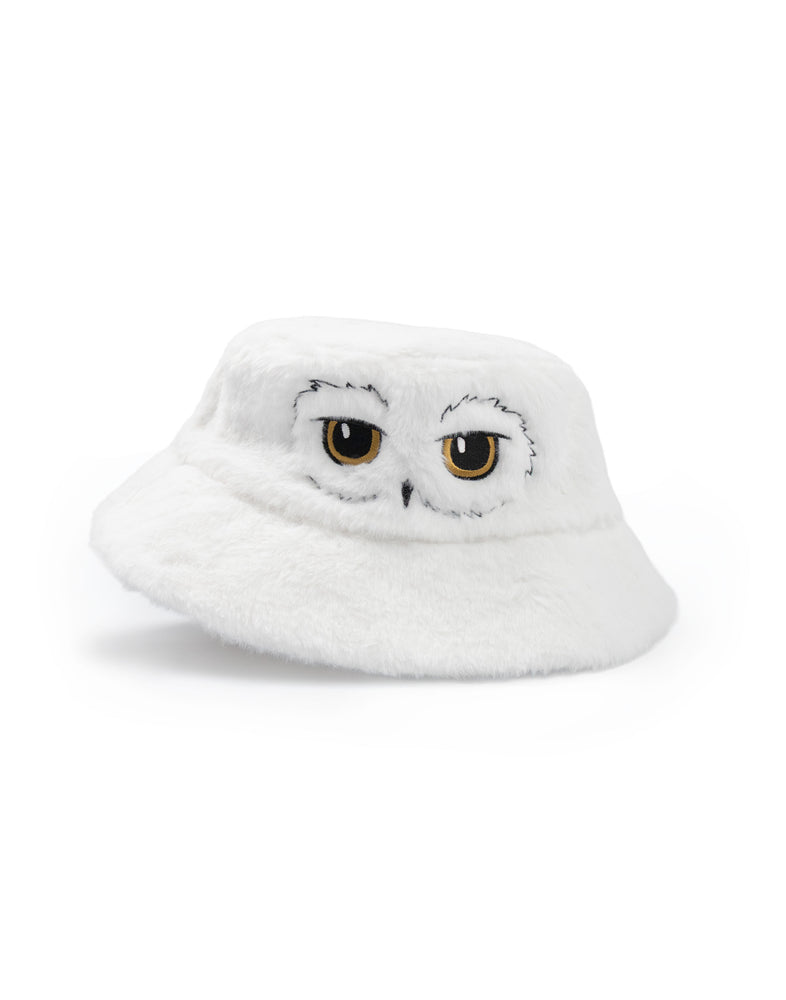 Harry Potter Hedwig Unisex Kids White Bucket Hat