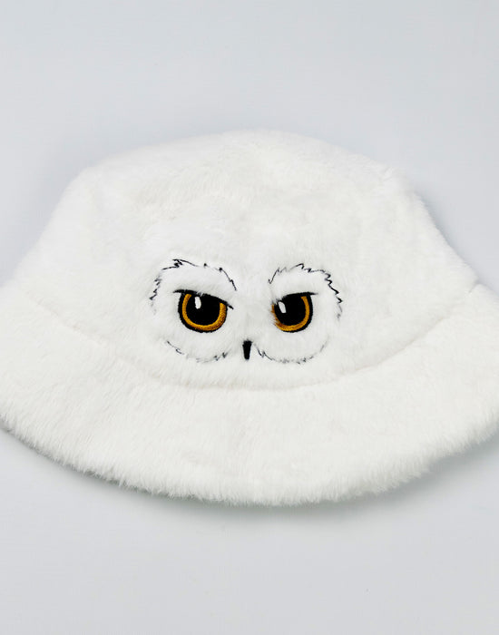 Harry Potter Hedwig Unisex Kids White Bucket Hat
