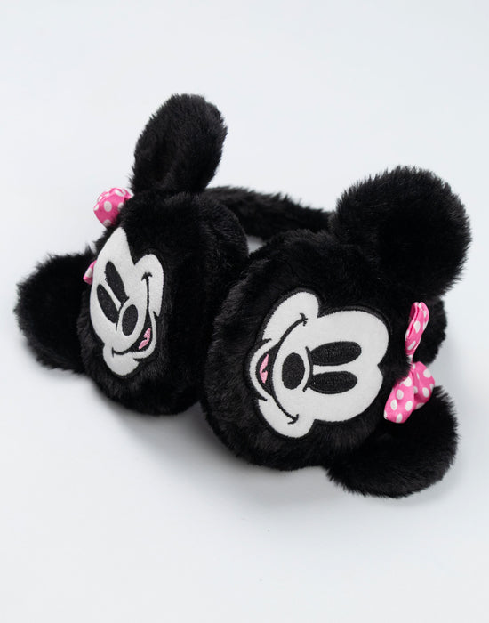 Disney Minnie Girls Black Earmuffs