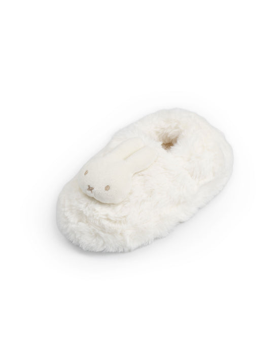 Miffy Character Face Girls Cream Mule Slippers