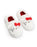 Hello Kitty Character Face Girls White Slip On Loafer Slippers