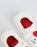 Hello Kitty Character Face Girls White Slip On Loafer Slippers