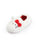 Hello Kitty Character Face Girls White Slip On Loafer Slippers