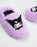 Hello Kitty Kuromi Girls Purple Slip On Loafer Slippers