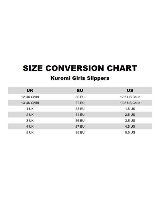 Hello Kitty Kuromi Girls Purple Slip On Loafer Slippers