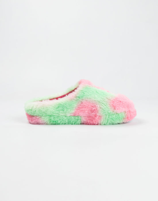 Wicked Logo Girls Multicoloured Mule Slippers