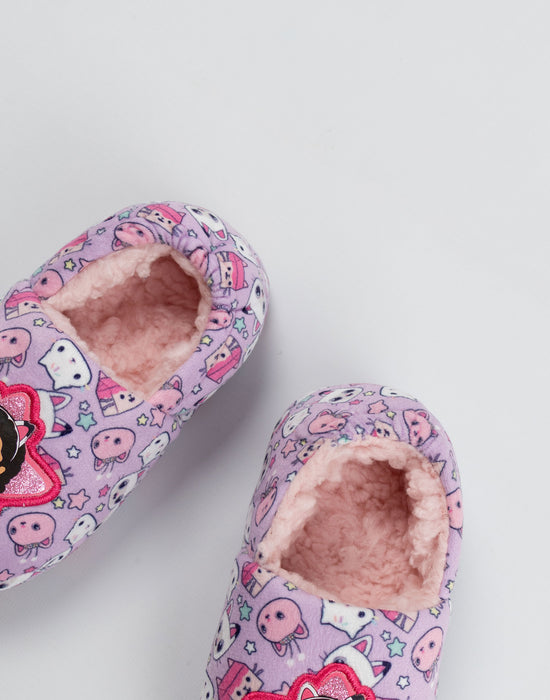 Gabby's Dollhouse Character Girls Multicoloured Slip On Loafer Slippers