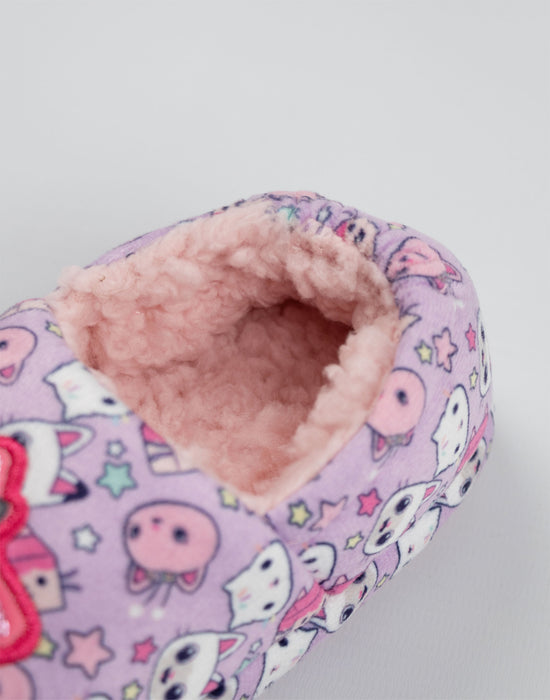 Gabby's Dollhouse Character Girls Multicoloured Slip On Loafer Slippers