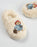 Paddington Bear Character Unisex Kids Beige Slip On Loafer Slippers