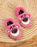 Disney Toy Story Lotso Girls Pink Slip On Loafer Slippers