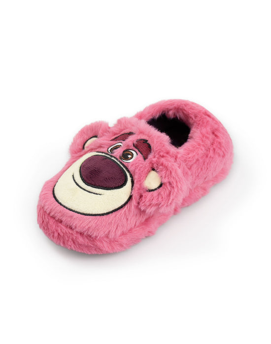 Disney Toy Story Lotso Girls Pink Slip On Loafer Slippers
