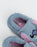 Lilo & Stitch Character Face Girls Blue Slip On Loafer Slippers