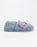 Lilo & Stitch Character Face Girls Blue Slip On Loafer Slippers