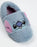 Lilo & Stitch Character Face Girls Blue Slip On Loafer Slippers