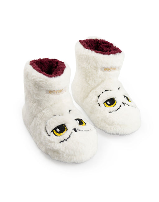 Harry Potter Hedwig Girls White Slipper Boots