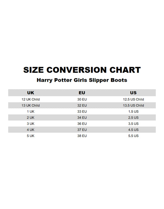Harry Potter Hedwig Girls White Slipper Boots