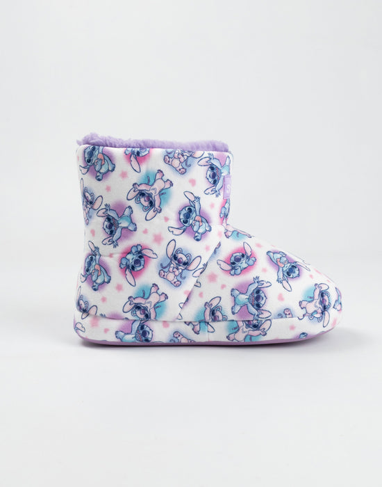 Lilo & Stitch Character AOP Girls Multicoloured Slipper Boots