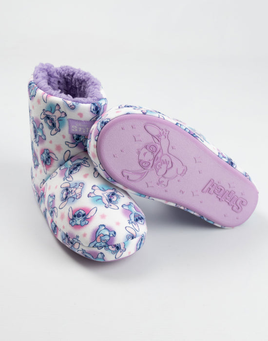 Lilo & Stitch Character AOP Girls Multicoloured Slipper Boots